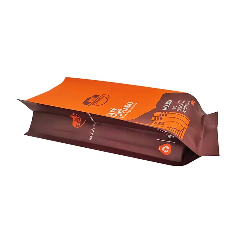 Four-side sealed + side seal with side pleats feat