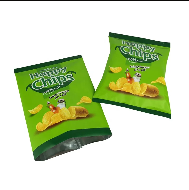 Middle sealing bag are packaging bags that are completely sealed along the central back edge through